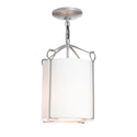 One Light Semi-Flush Mount from the Bow Collection by Hubbardton Forge