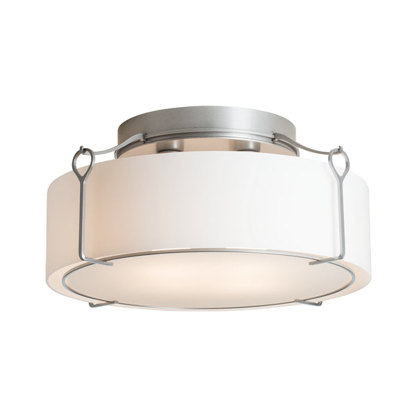 Four Light Semi-Flush Mount from the Bow Collection by Hubbardton Forge