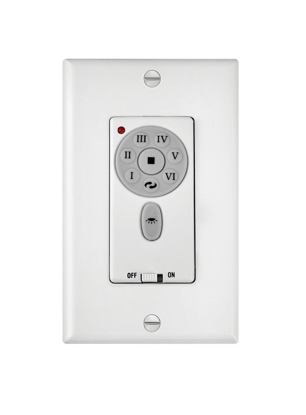 Hinkley - 980013FAS - Wall Contol - Wall Control 6 Speed Dc - White from Lighting & Bulbs Unlimited in Charlotte, NC