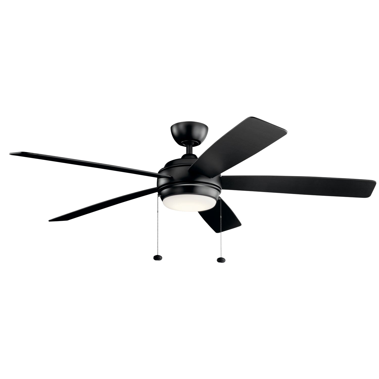 Kichler - 330180SBK - 60" Ceiling Fan - Starkk - Satin Black from Lighting & Bulbs Unlimited in Charlotte, NC