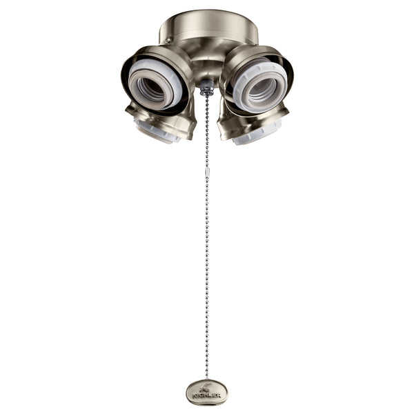 Kichler - 350210BSS - LED Fan Fitter - Accessory - Brushed Stainless Steel from Lighting & Bulbs Unlimited in Charlotte, NC