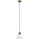 Kichler - 43851NBR - One Light Pendant - Avery - Natural Brass from Lighting & Bulbs Unlimited in Charlotte, NC