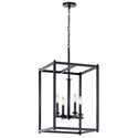 Kichler - 43998BK - Four Light Foyer Pendant - Crosby - Black from Lighting & Bulbs Unlimited in Charlotte, NC