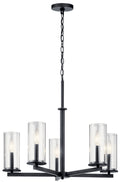 Kichler - 43999BK - Five Light Chandelier - Crosby - Black from Lighting & Bulbs Unlimited in Charlotte, NC