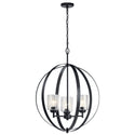 Kichler - 44034BK - Three Light Chandelier - Winslow - Black from Lighting & Bulbs Unlimited in Charlotte, NC