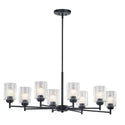 Kichler - 44035BK - Eight Light Chandelier - Winslow - Black from Lighting & Bulbs Unlimited in Charlotte, NC