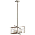 Kichler - 44253NI - Four Light Pendant - Lente - Brushed Nickel from Lighting & Bulbs Unlimited in Charlotte, NC