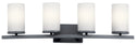 Kichler - 45498BK - Four Light Bath - Crosby - Black from Lighting & Bulbs Unlimited in Charlotte, NC