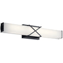 Kichler - 45657MBKLED - LED Linear Bath - Trinsic - Matte Black from Lighting & Bulbs Unlimited in Charlotte, NC