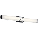 Kichler - 45658MBKLED - LED Linear Bath - Trinsic - Matte Black from Lighting & Bulbs Unlimited in Charlotte, NC