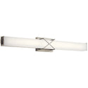 LED Linear Bath from the Trinsic Collection in Brushed Nickel Finish by Kichler