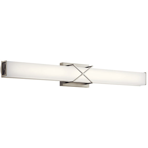 LED Linear Bath from the Trinsic Collection in Brushed Nickel Finish by Kichler