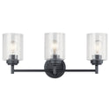 Kichler - 45886BK - Three Light Bath - Winslow - Black from Lighting & Bulbs Unlimited in Charlotte, NC