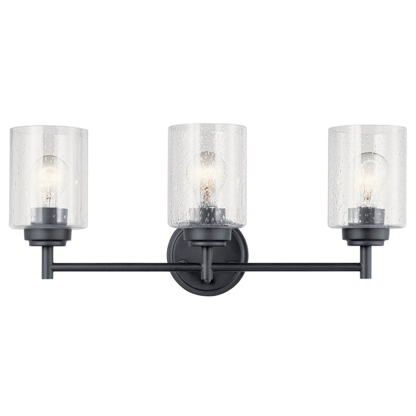 Kichler - 45886BK - Three Light Bath - Winslow - Black from Lighting & Bulbs Unlimited in Charlotte, NC