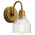 Kichler - 45971NBR - One Light Wall Sconce - Avery - Natural Brass from Lighting & Bulbs Unlimited in Charlotte, NC