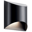 LED Outdoor Wall Mount from the Wesley Collection in Black Finish by Kichler