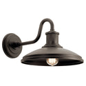Kichler - 49980OZ - One Light Outdoor Wall Mount - Allenbury - Olde Bronze from Lighting & Bulbs Unlimited in Charlotte, NC