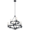Kichler - 52011BK - Nine Light Chandelier - Krysia - Black from Lighting & Bulbs Unlimited in Charlotte, NC