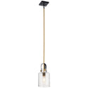 Kichler - 52035NBR - One Light Pendant - Kitner - Natural Brass from Lighting & Bulbs Unlimited in Charlotte, NC