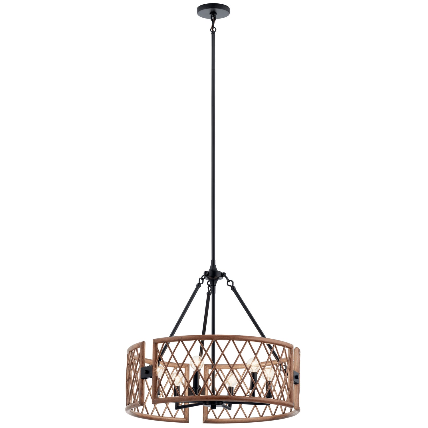 Kichler - 52077PAL - Six Light Chandelier - Oana - Palm from Lighting & Bulbs Unlimited in Charlotte, NC