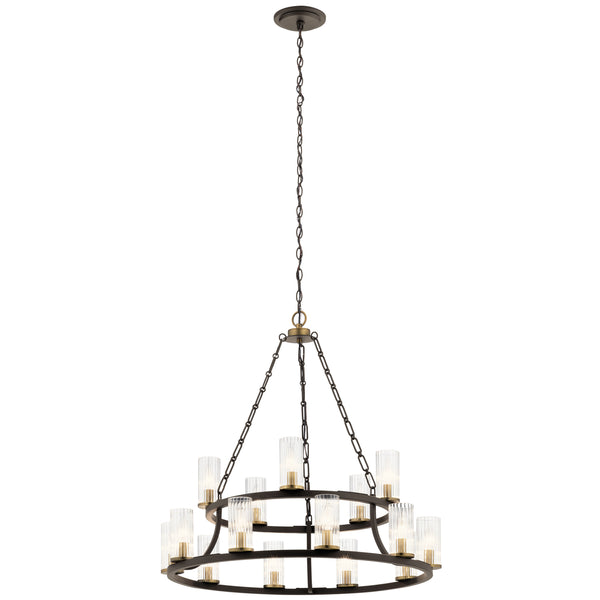 Kichler - 52109OZ - 15 Light Chandelier - Mathias - Olde Bronze from Lighting & Bulbs Unlimited in Charlotte, NC