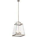 Four Light Foyer Pendant from the Darton Collection in Classic Pewter Finish by Kichler
