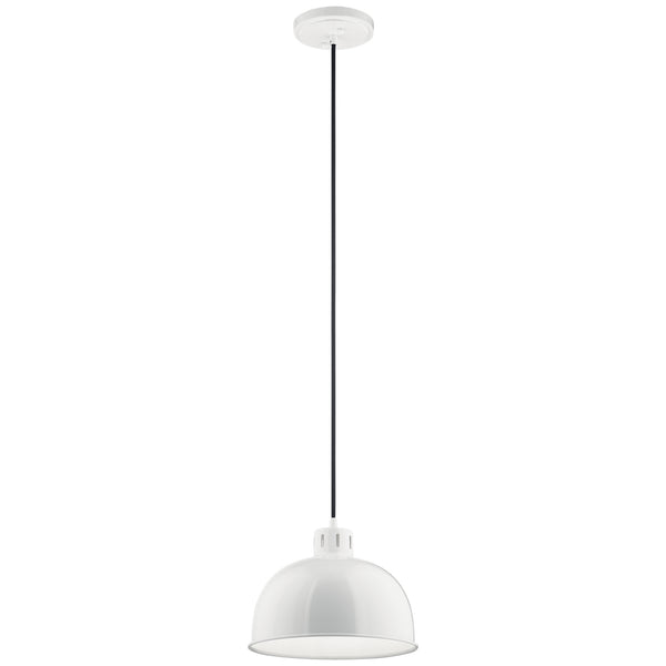 Kichler - 52152WH - One Light Pendant - Zailey - White from Lighting & Bulbs Unlimited in Charlotte, NC