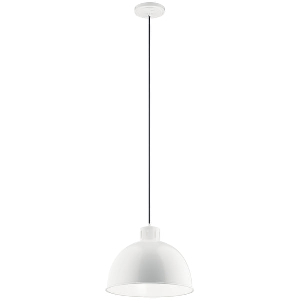 Kichler - 52153WH - One Light Pendant - Zailey - White from Lighting & Bulbs Unlimited in Charlotte, NC