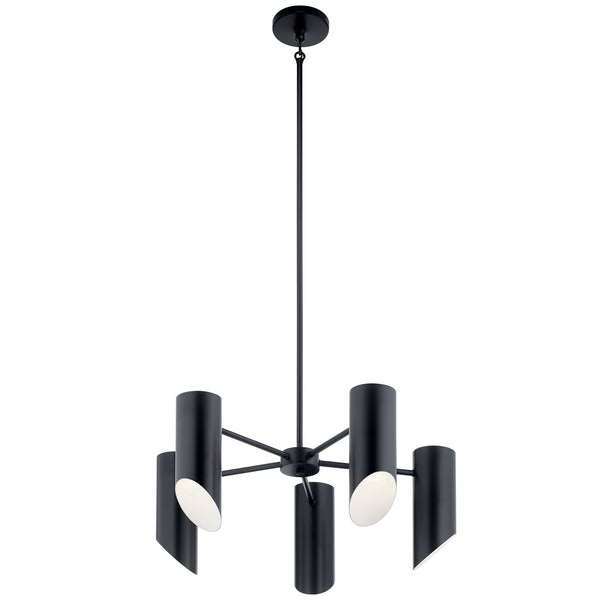 Kichler - 52160BK - Five Light Chandelier - Trentino - Black from Lighting & Bulbs Unlimited in Charlotte, NC