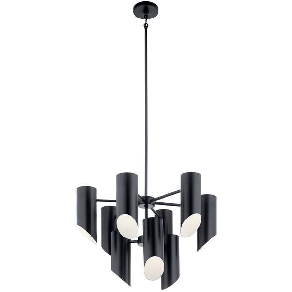 Kichler - 52162BK - Nine Light Chandelier - Trentino - Black from Lighting & Bulbs Unlimited in Charlotte, NC