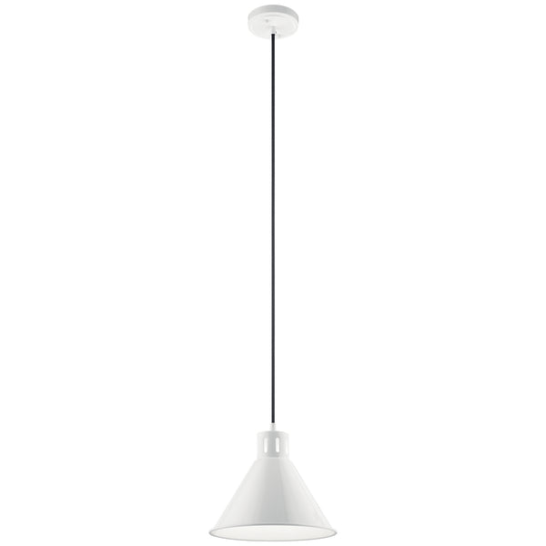 Kichler - 52176WH - One Light Pendant - Zailey - White from Lighting & Bulbs Unlimited in Charlotte, NC