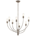 Kichler - 52255CLP - Eight Light Chandelier - Hatton - Classic Pewter from Lighting & Bulbs Unlimited in Charlotte, NC