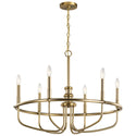 Kichler - 52304CLZ - Six Light Chandelier - Capitol Hill - Classic Bronze from Lighting & Bulbs Unlimited in Charlotte, NC