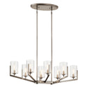 Kichler - 52315CLP - Eight Light Chandelier - Nye - Classic Pewter from Lighting & Bulbs Unlimited in Charlotte, NC