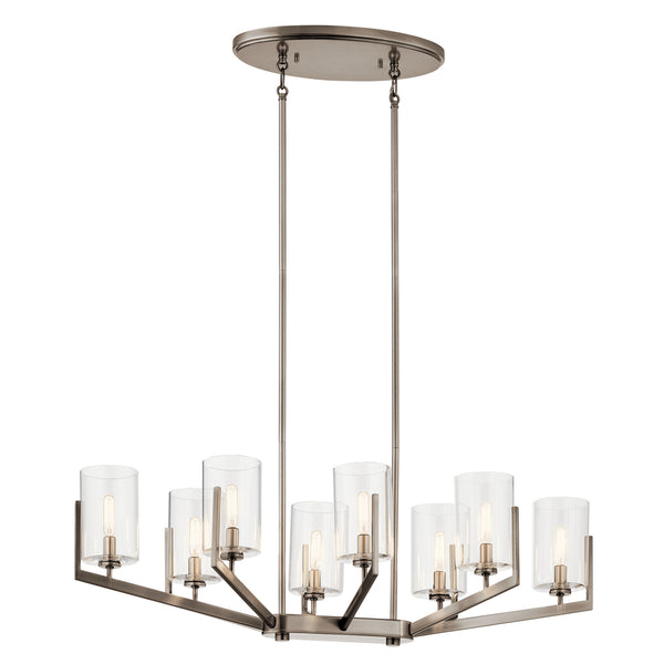 Kichler - 52315CLP - Eight Light Chandelier - Nye - Classic Pewter from Lighting & Bulbs Unlimited in Charlotte, NC