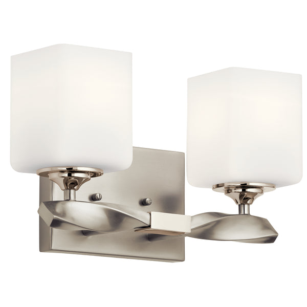 Kichler - 55001NI - Two Light Bath - Marette - Brushed Nickel from Lighting & Bulbs Unlimited in Charlotte, NC