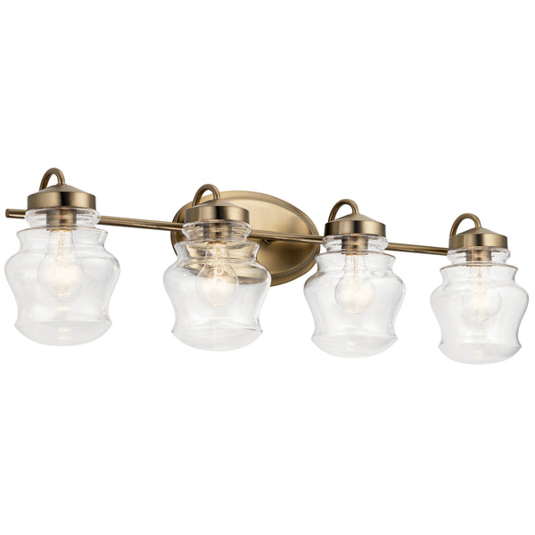 Kichler - 55040CLZ - Four Light Bath - Janiel - Classic Bronze from Lighting & Bulbs Unlimited in Charlotte, NC