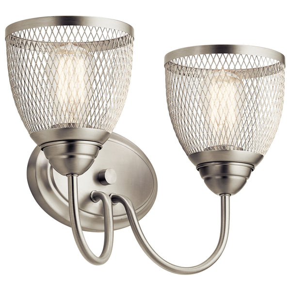 Kichler - 55042NI - Two Light Bath - Voclain - Brushed Nickel from Lighting & Bulbs Unlimited in Charlotte, NC