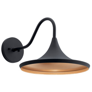 Kichler - 59029BKTLED - LED Outdoor Wall Mount - Elias - Textured Black from Lighting & Bulbs Unlimited in Charlotte, NC