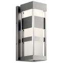 Kichler - 59036BALED - LED Outdoor Wall Mount - Ryler - Brushed Aluminum from Lighting & Bulbs Unlimited in Charlotte, NC
