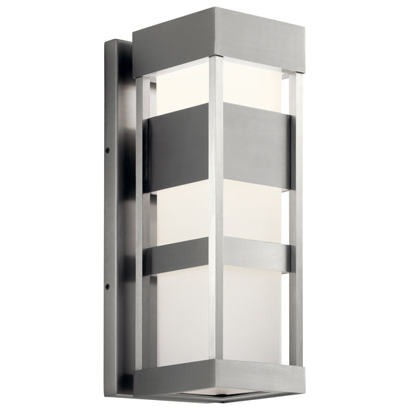 Kichler - 59036BALED - LED Outdoor Wall Mount - Ryler - Brushed Aluminum from Lighting & Bulbs Unlimited in Charlotte, NC