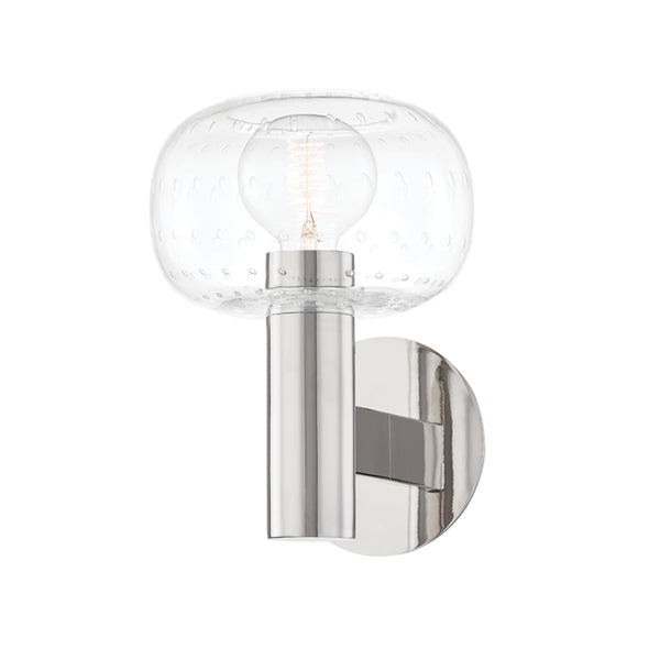 Mitzi - H403301-PN - One Light Wall Sconce - Harlow - Polished Nickel from Lighting & Bulbs Unlimited in Charlotte, NC