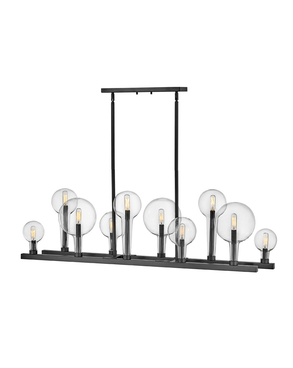 Hinkley - 30528BK - LED Chandelier - Alchemy - Black from Lighting & Bulbs Unlimited in Charlotte, NC