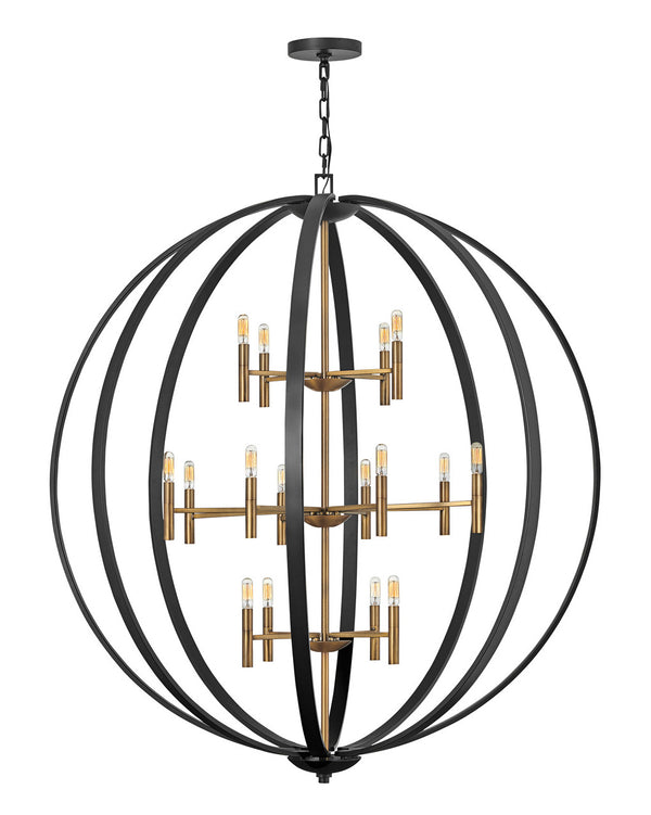 Hinkley - 3465SB - LED Chandelier - Euclid - Spanish Bronze from Lighting & Bulbs Unlimited in Charlotte, NC