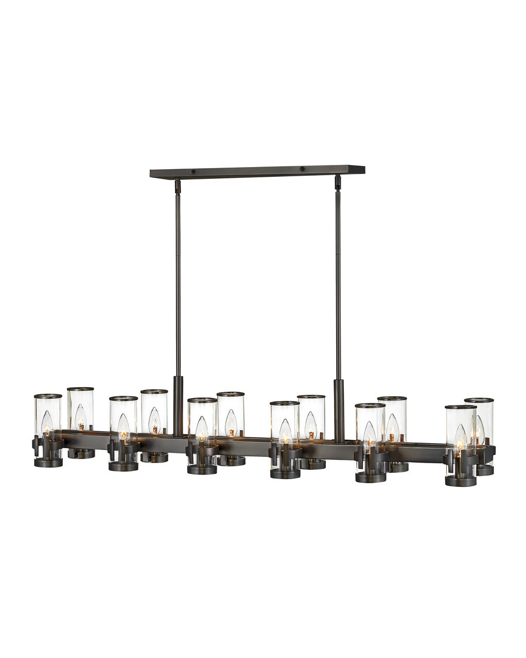 Hinkley - 38108BX - LED Chandelier - Reeve - Black Oxide from Lighting & Bulbs Unlimited in Charlotte, NC