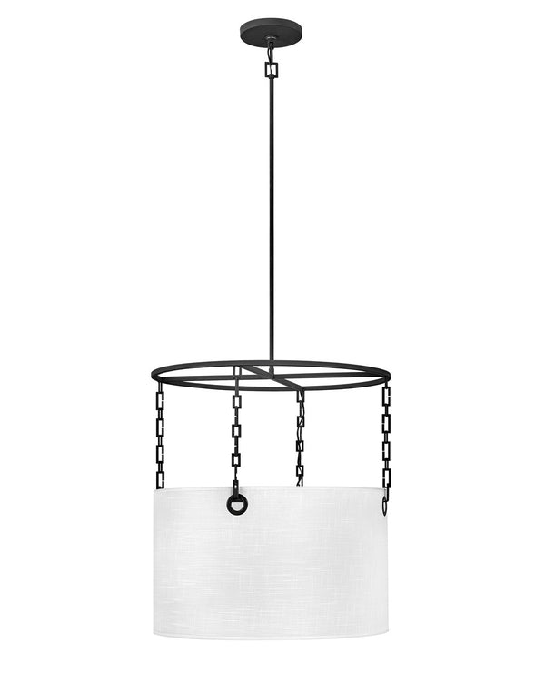Hinkley - 38404BLK - LED Chandelier - Tribeca - Black from Lighting & Bulbs Unlimited in Charlotte, NC