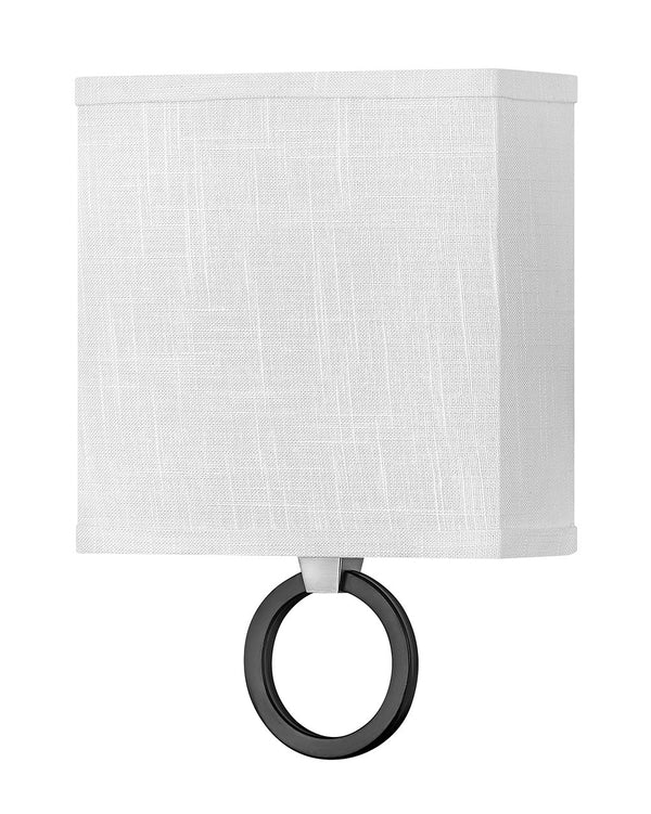 Hinkley - 41202BN - LED Wall Sconce - Link Off White - Brushed Nickel from Lighting & Bulbs Unlimited in Charlotte, NC