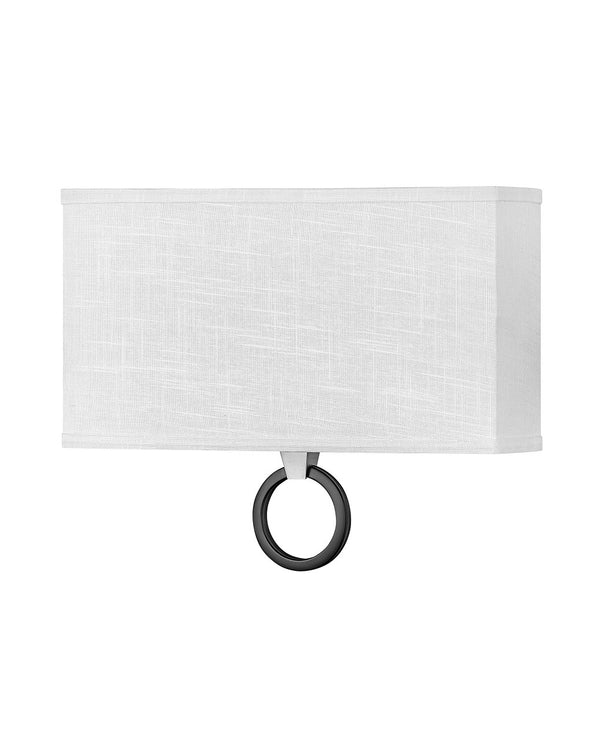 Hinkley - 41204BN - LED Wall Sconce - Link Off White - Brushed Nickel from Lighting & Bulbs Unlimited in Charlotte, NC