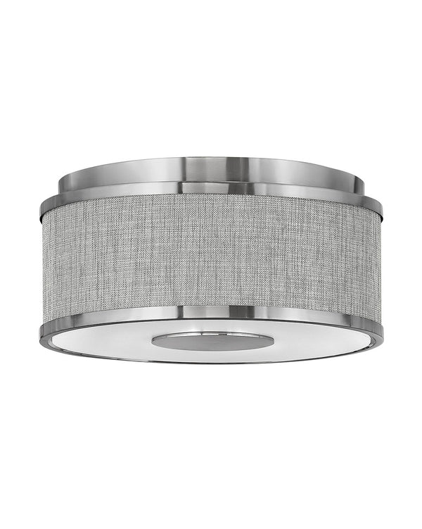 Hinkley - 42005BN - LED Foyer Pendant - Halo Heathered Gray - Brushed Nickel from Lighting & Bulbs Unlimited in Charlotte, NC
