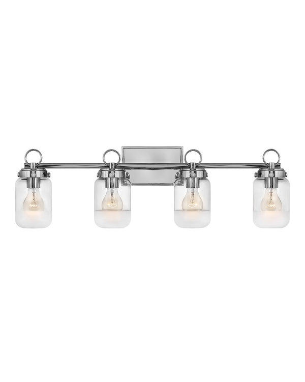 Hinkley - 5064PN - LED Bath - Penley - Polished Nickel from Lighting & Bulbs Unlimited in Charlotte, NC